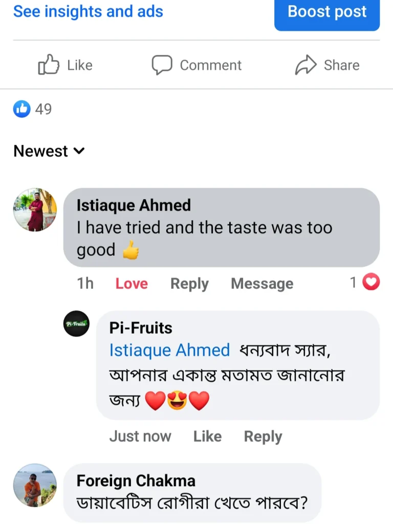 PiFruit Customer Review 4
